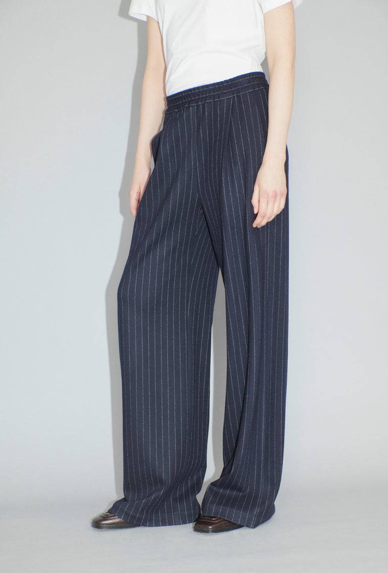 Odeeh Pin Stripe Jersey Hose, Navy Online