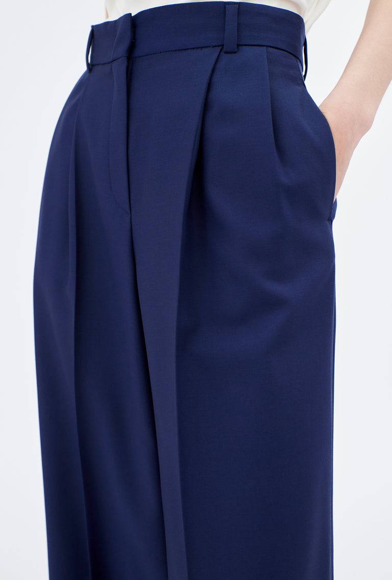 Odeeh Soft Wool Gabardine Hose, Ink Angebote