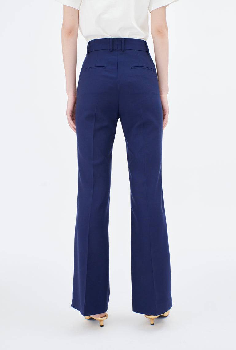 Odeeh Soft Wool Gabardine Hose, Ink Günstiger Verkauf
