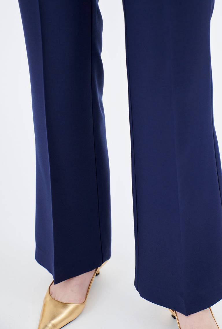 Odeeh Soft Wool Gabardine Hose, Ink Günstiger Verkauf