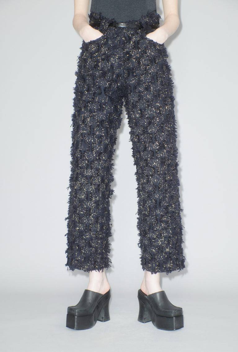 Odeeh Gold Sprinkled Fringes Hose, Midnight Blitzverkäufe