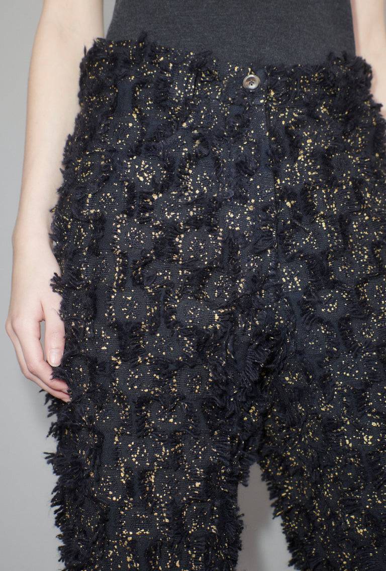 Odeeh Gold Sprinkled Fringes Hose, Midnight Blitzverkäufe