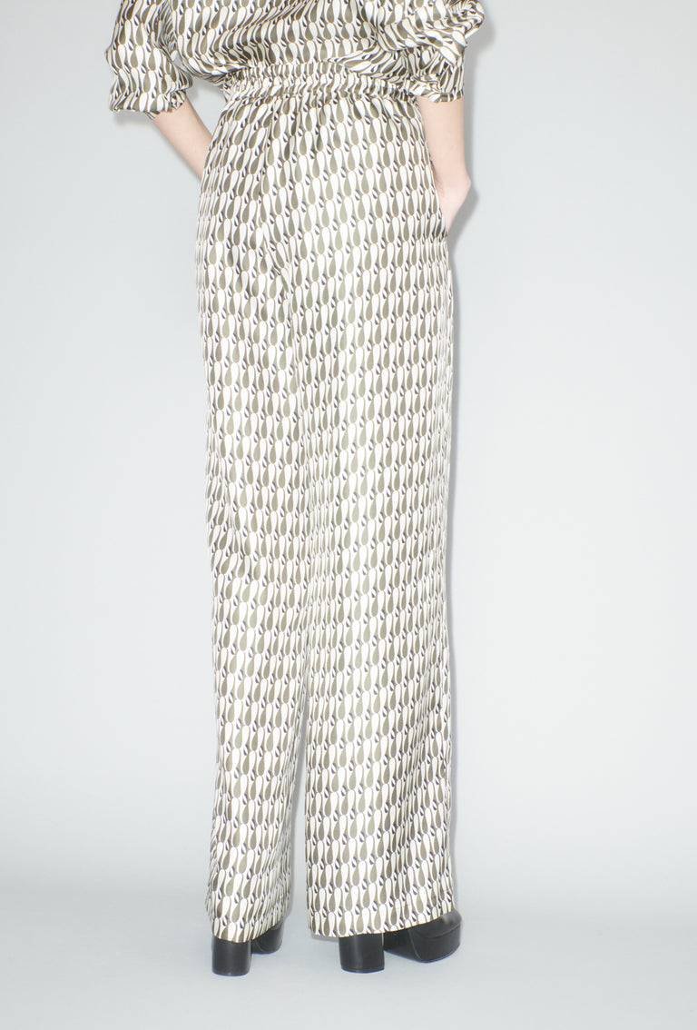 Odeeh Abstract Penguins Hose, Brown Olive Fabrikpreis