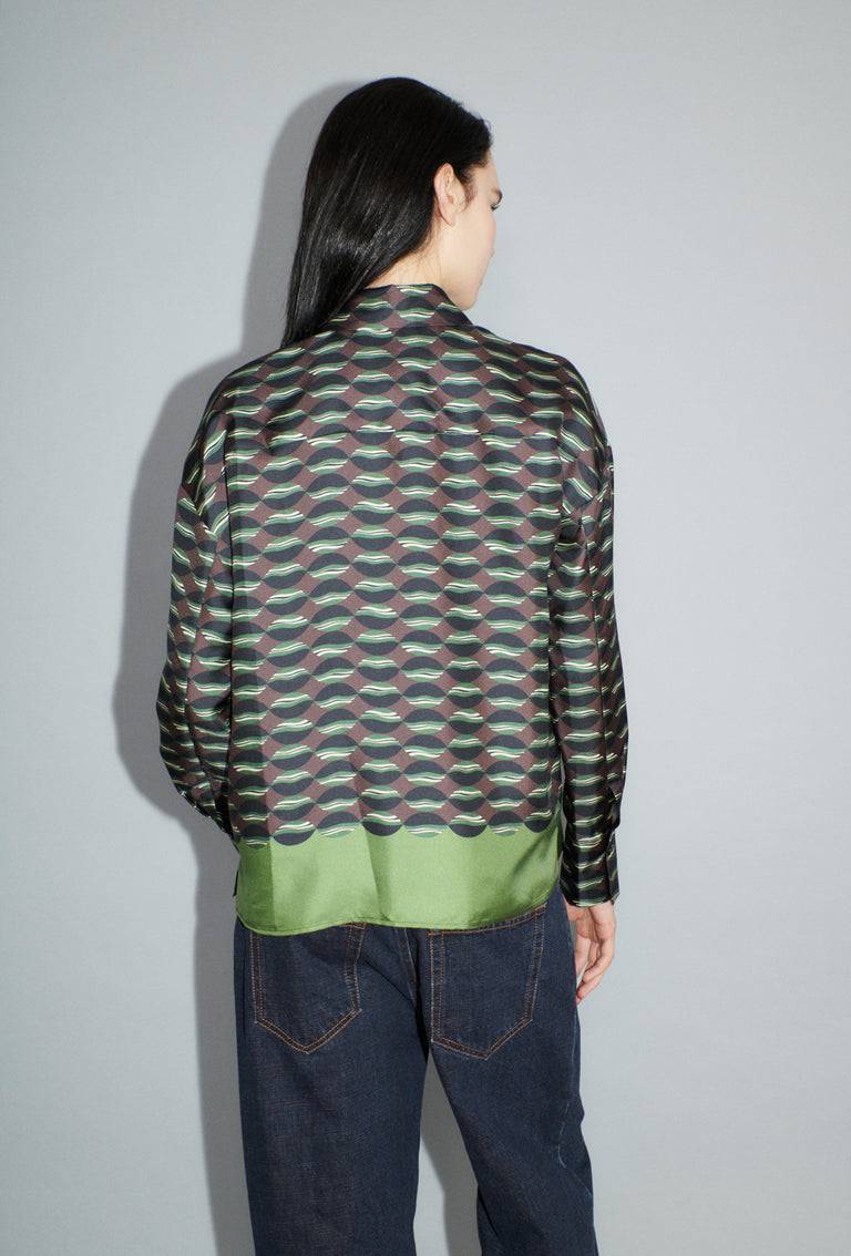 Odeeh Floating Objects Bluse, Myrrh Saisonschlussverkauf