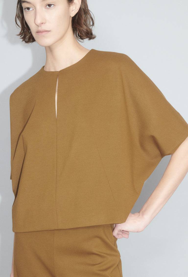 Odeeh Compact Jersey Shirt, Cognac Saisonale Angebote