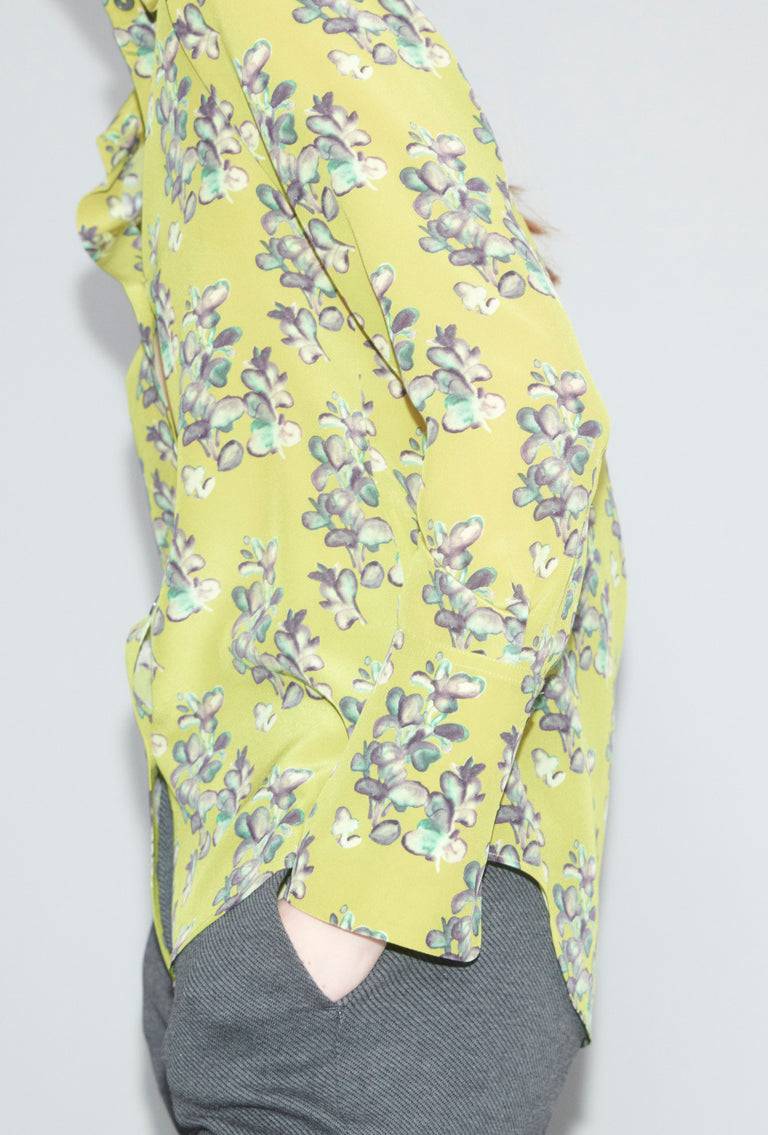 Odeeh Painted Blossoms Bluse, Citrine Kauf eins, bekomm eins gratis