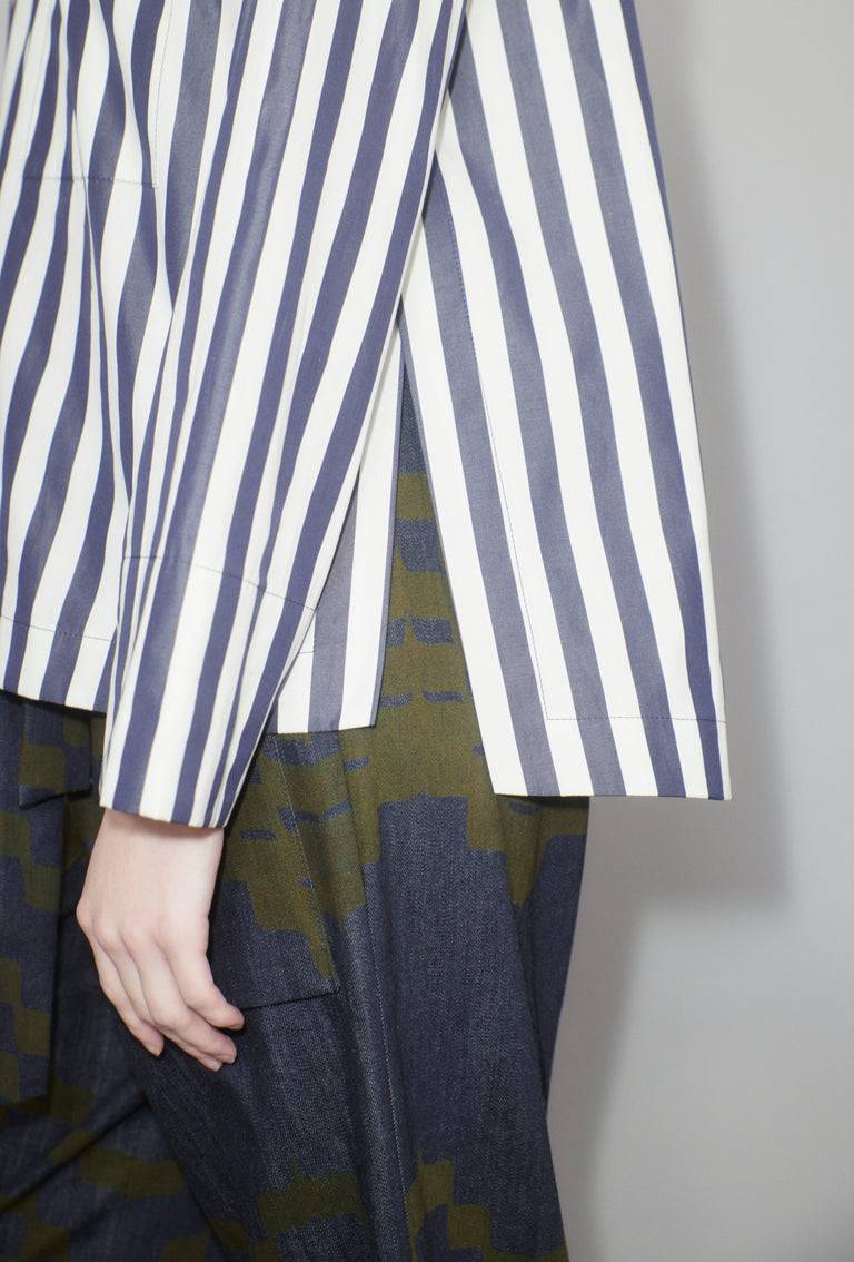 Odeeh Shirt Stripe Bluse, Navy White Riesige Ersparnisse