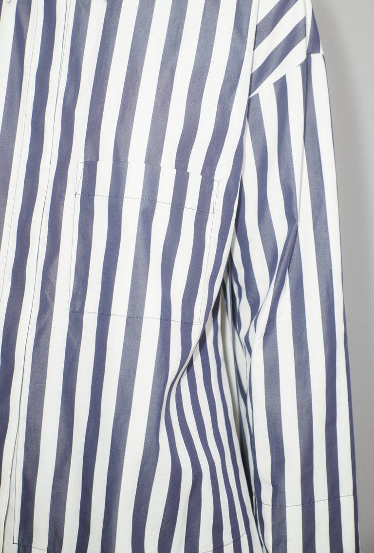 Odeeh Shirt Stripe Bluse, Navy White Riesige Ersparnisse