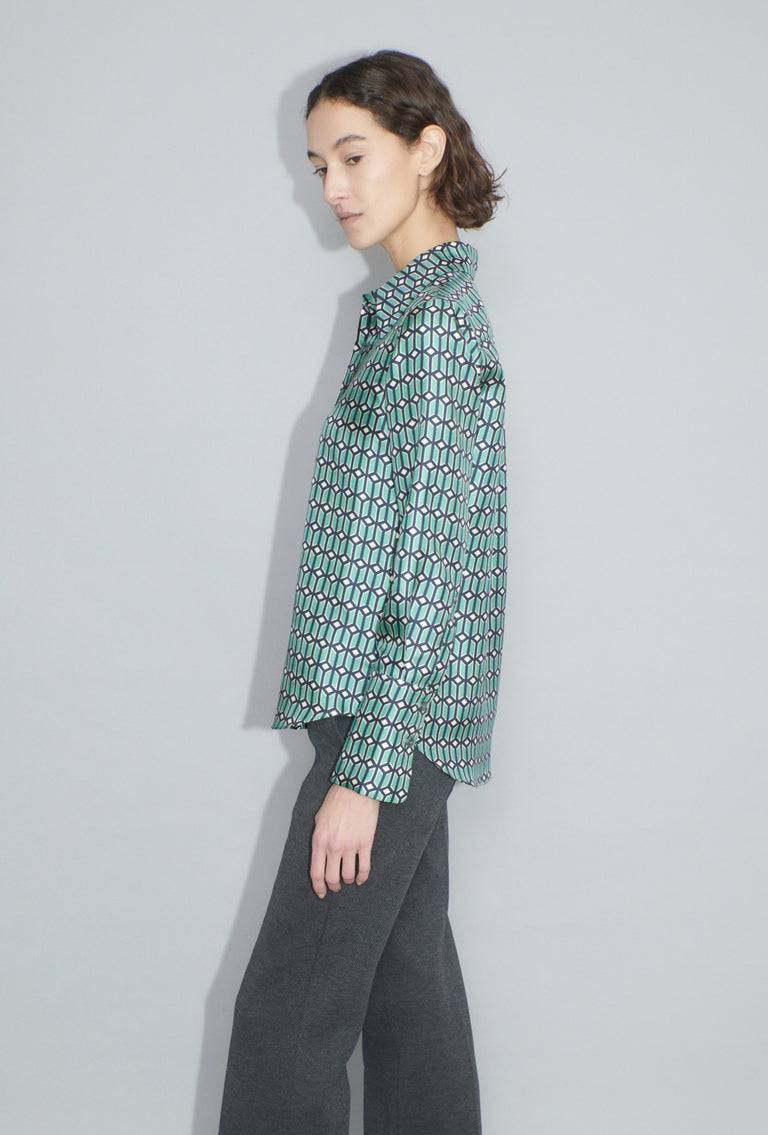 Odeeh Cuboids Bluse, Murano Super Rabatt
