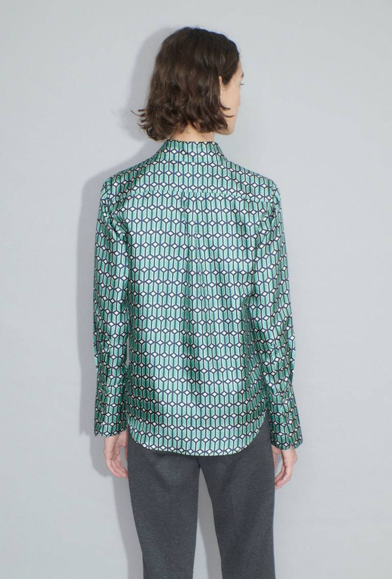 Odeeh Cuboids Bluse, Murano Super Rabatt