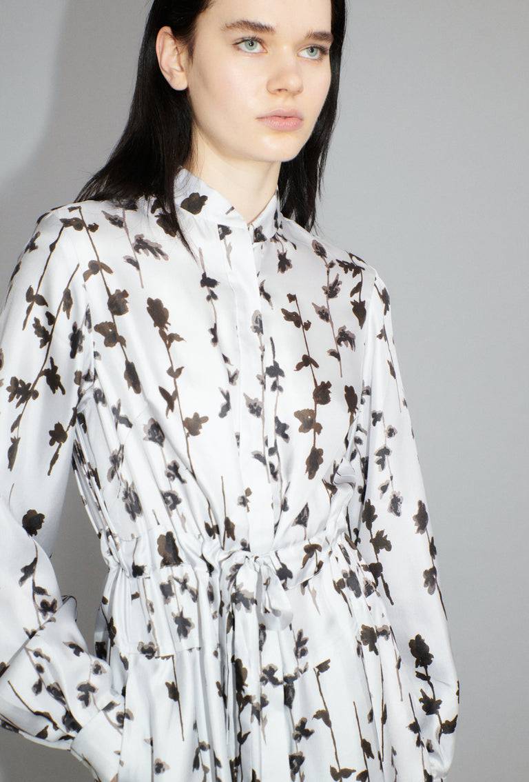 Odeeh Flower Items on Twill Kleid, Diamond Black Friday Preise