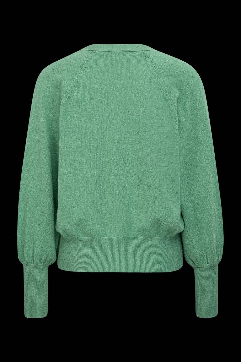 Odeeh Light Cashmere Cardigan, Mermaid Green Großer Ausverkauf