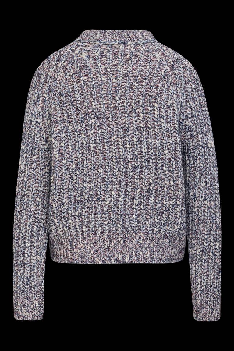 Odeeh Marbled Alpaca Wool Pullover, Light Mauve Saisonschlussverkauf