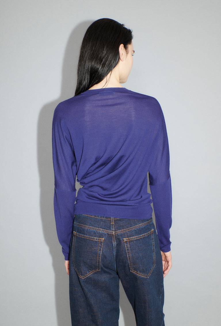 Odeeh Merino Extrafine Pullover, Plum Cyber Monday