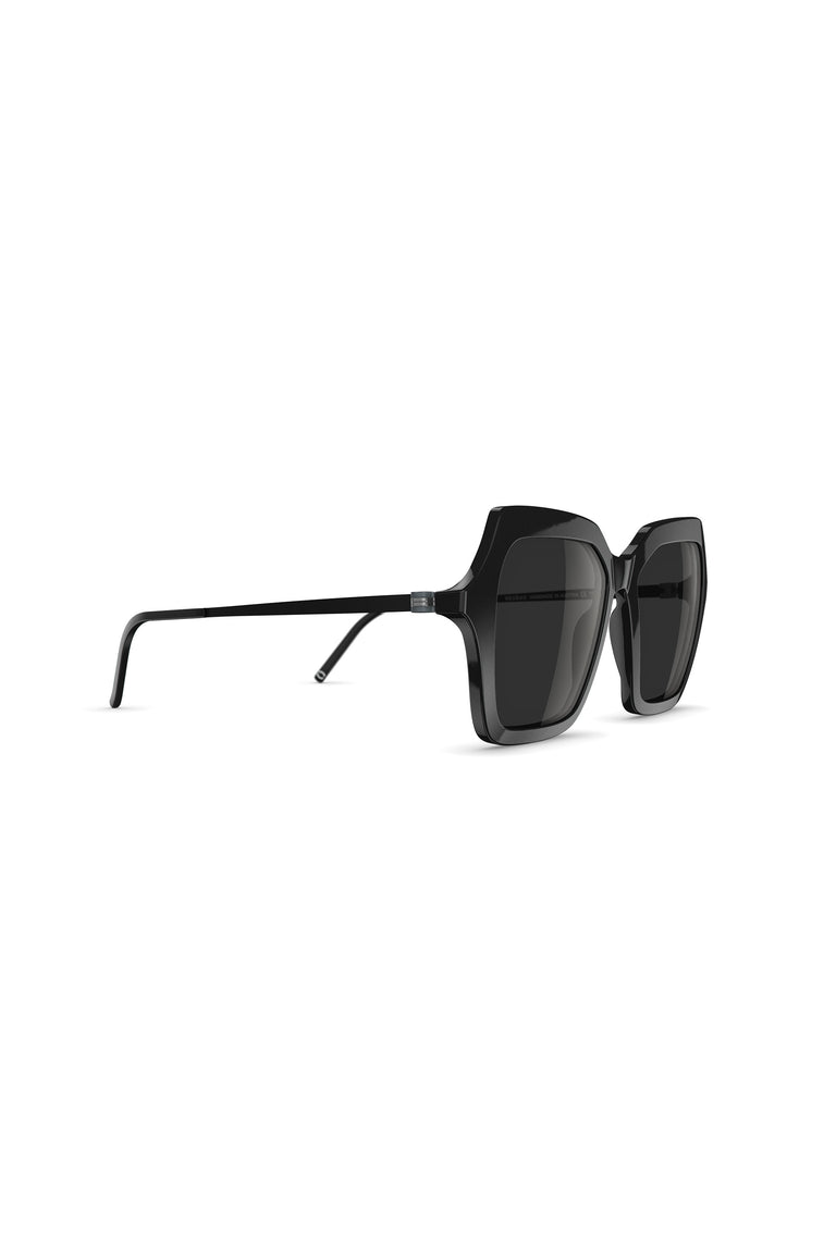 Odeeh NEUBAU Phaedra Sonnenbrille, Black/Black Top Angebot