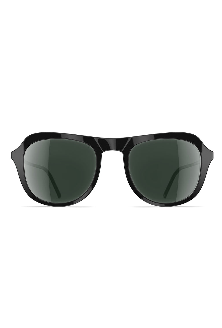 Odeeh NEUBAU Alexis Sonnenbrille, Black/Black Exklusive Angebote