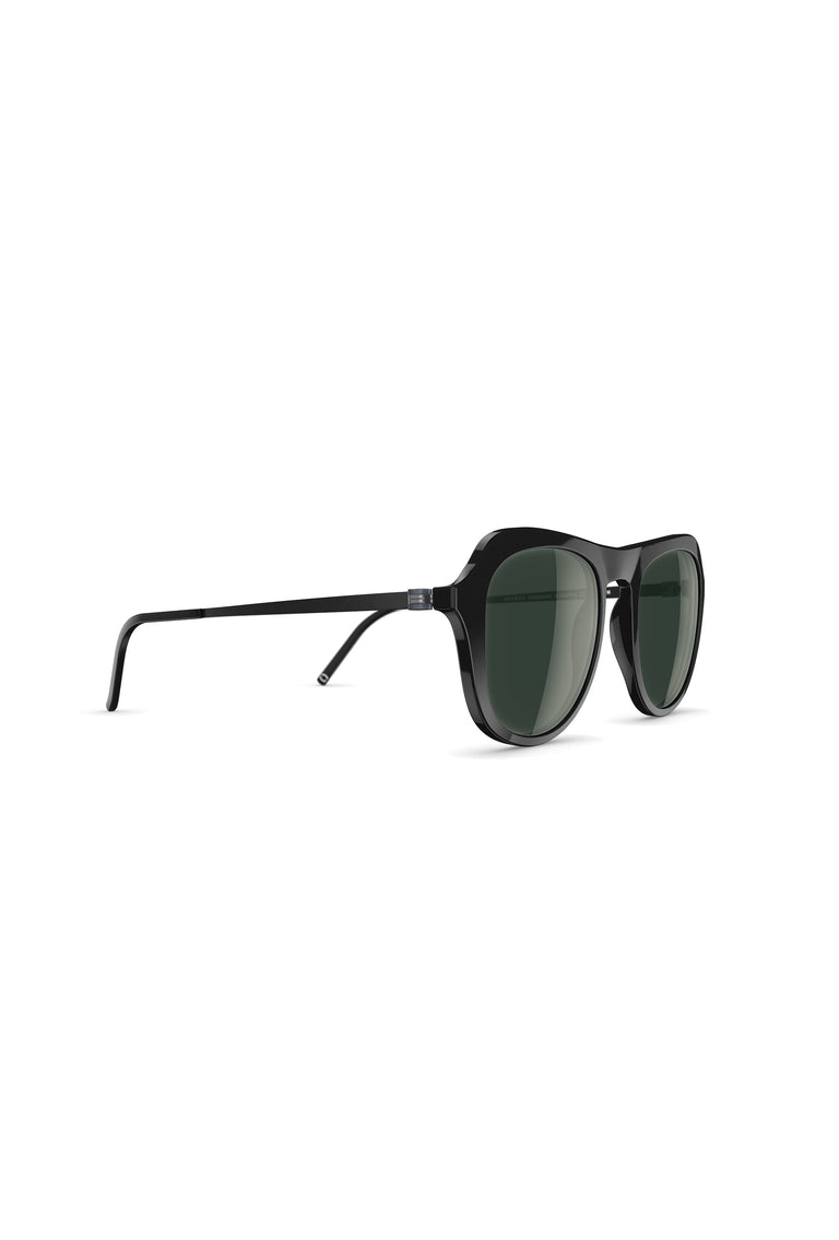 Odeeh NEUBAU Alexis Sonnenbrille, Black/Black Exklusive Angebote