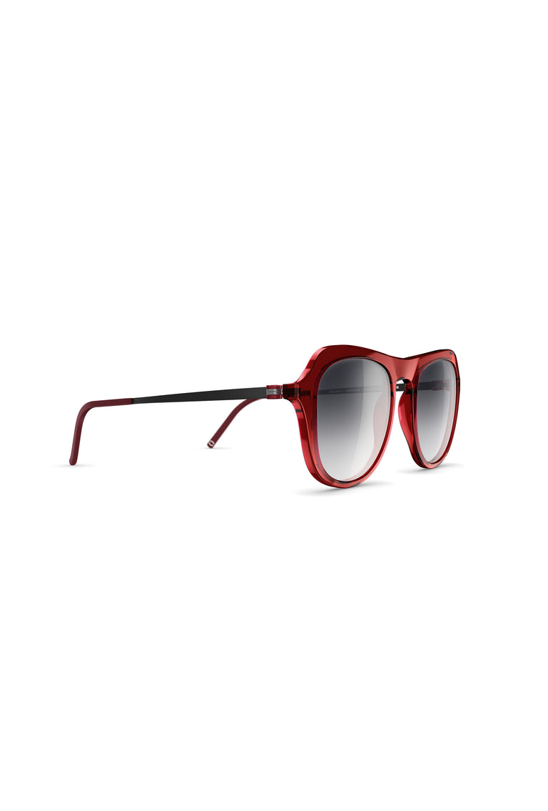 Odeeh NEUBAU Alexis Sonnenbrille, Dark Red/Black Neuheiten