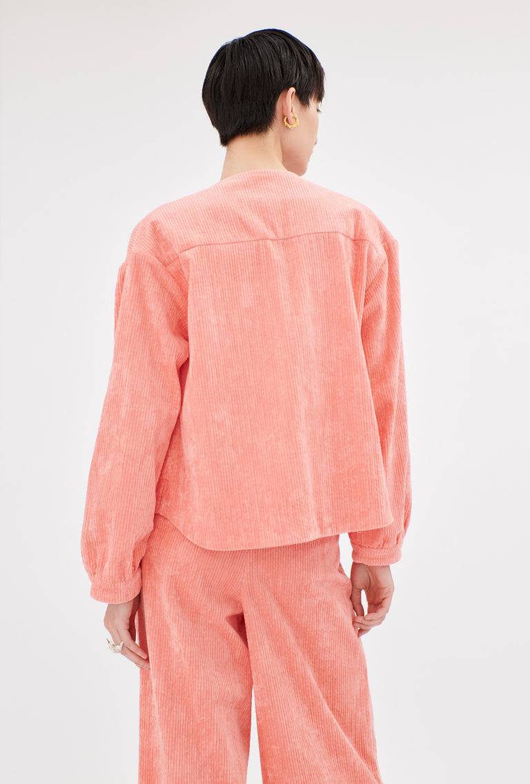 Odeeh Washed Corduroy Jacke, Flamingo Nur noch ein Tag übrig
