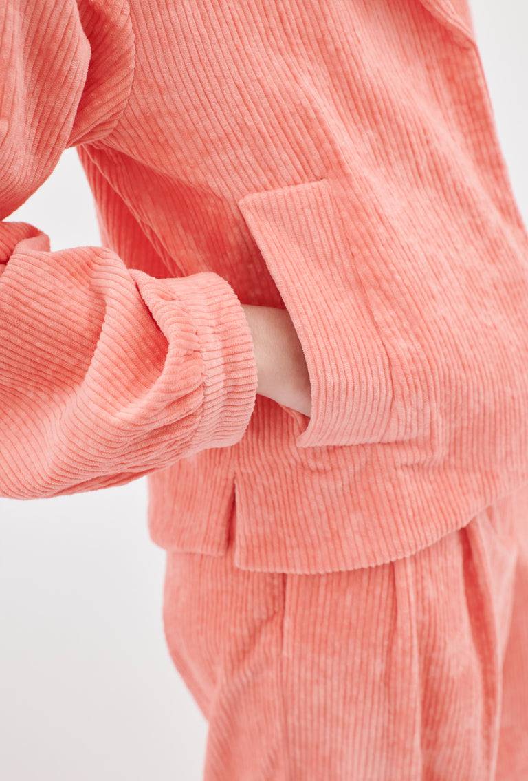 Odeeh Washed Corduroy Jacke, Flamingo Nur noch ein Tag übrig