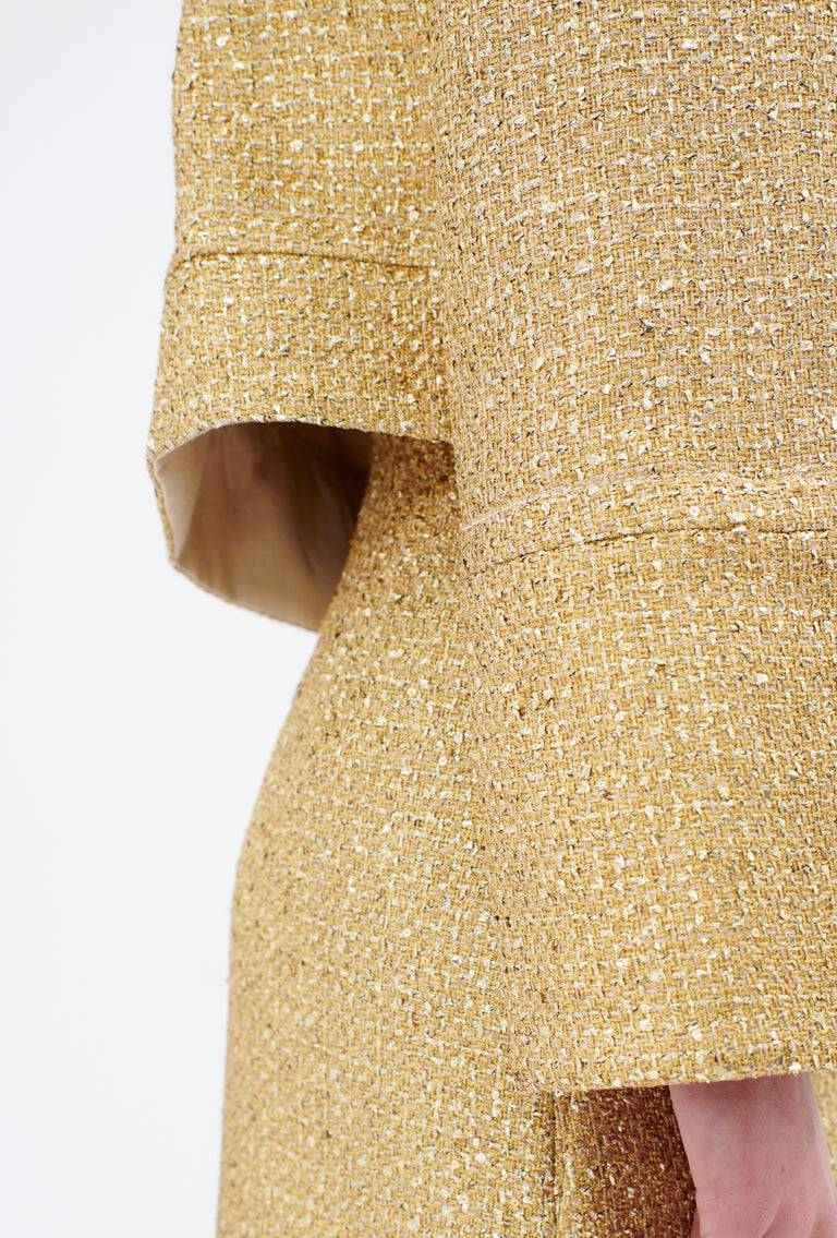 Odeeh Gold Brocade Jacke, Gold Clearance-Verkauf