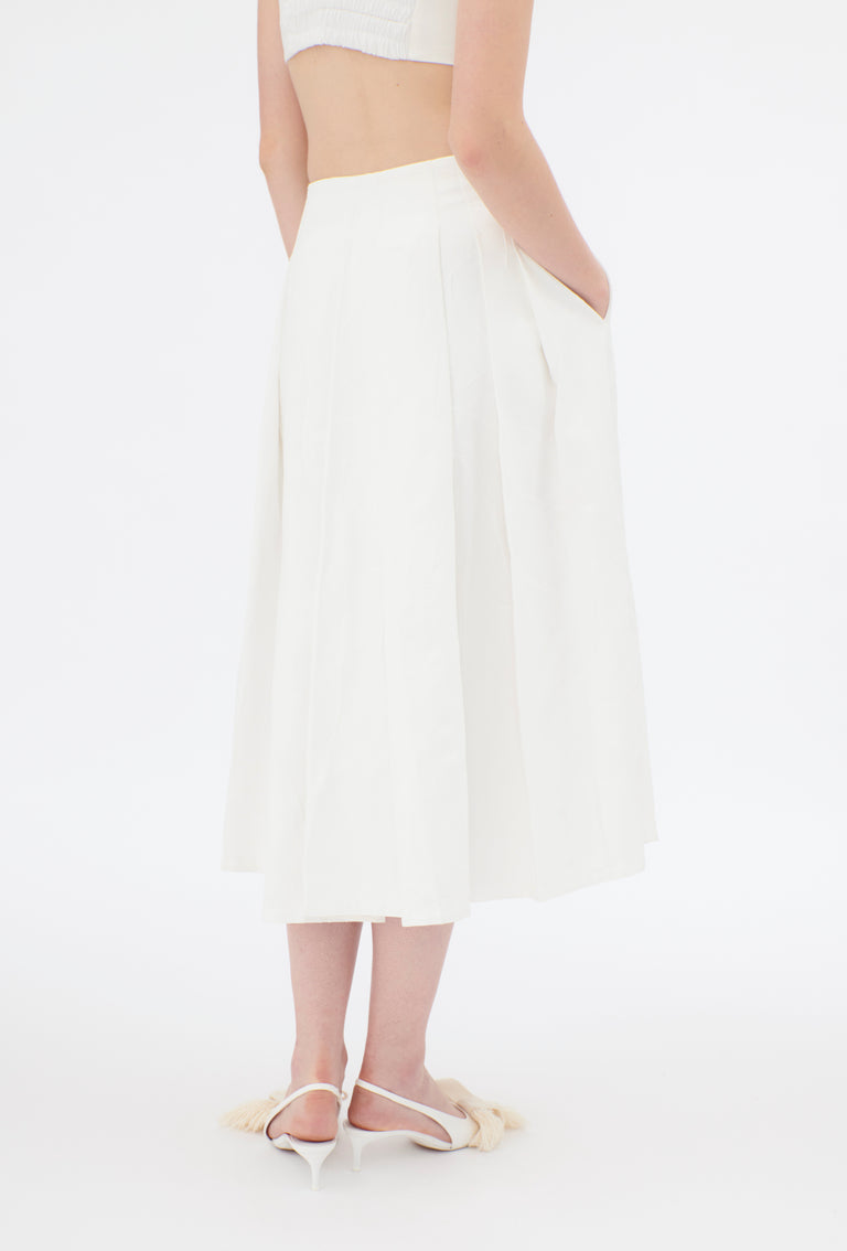 Odeeh Crinkled Duchesse Stonewashed Rock, Milk 2025