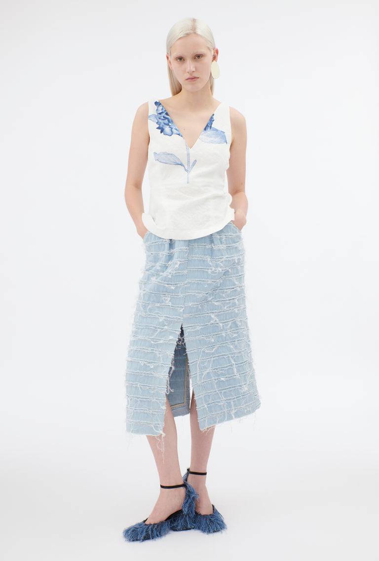 Odeeh Stone Washed Denim Rock, Blue Eyes Online