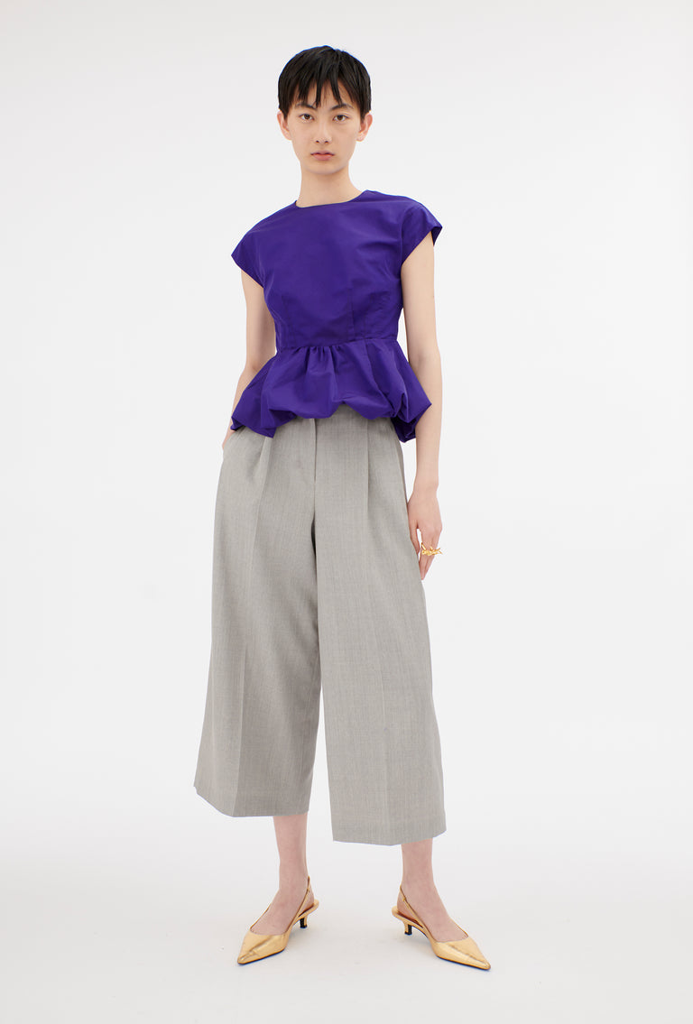 Odeeh Gros Grain Top, Violet Limitierter Zeitrabatt