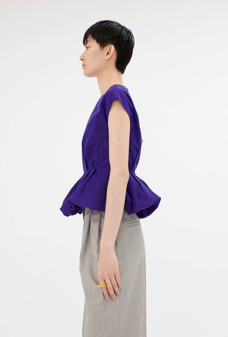 Odeeh Gros Grain Top, Violet Limitierter Zeitrabatt