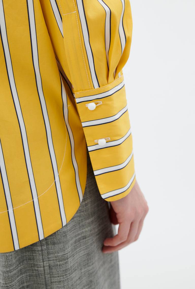 Odeeh Men's Stripe Bluse, Dandelion Blitzangebot