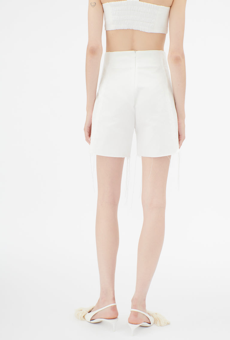 Odeeh Duchesse Hose, White Tägliche Deals