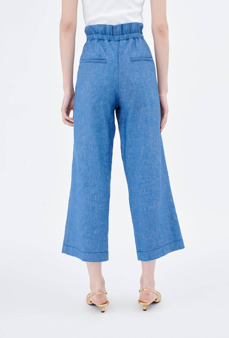 Odeeh Cotton Linen Denim Hose, Ocean Sonderangebote