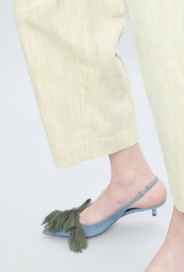 Odeeh Japanese Denim Hose, Bamboo Tiefpreis