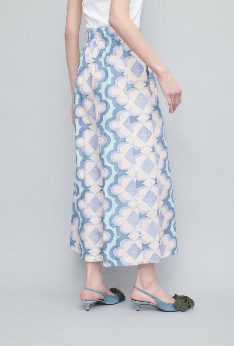 Odeeh Giant Arabesque Hose, Periwinkle Blue Super Sparpreis