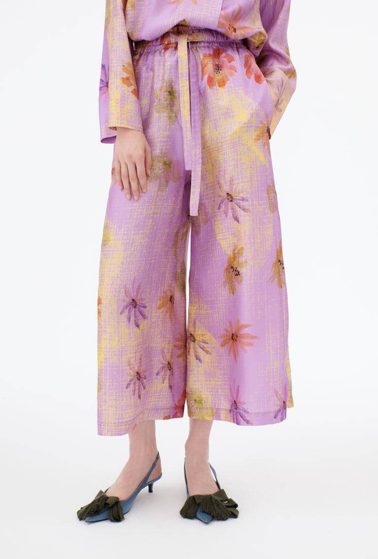 Odeeh Anemones Silk Hose, Amethyst Kostenlose Rückgabe