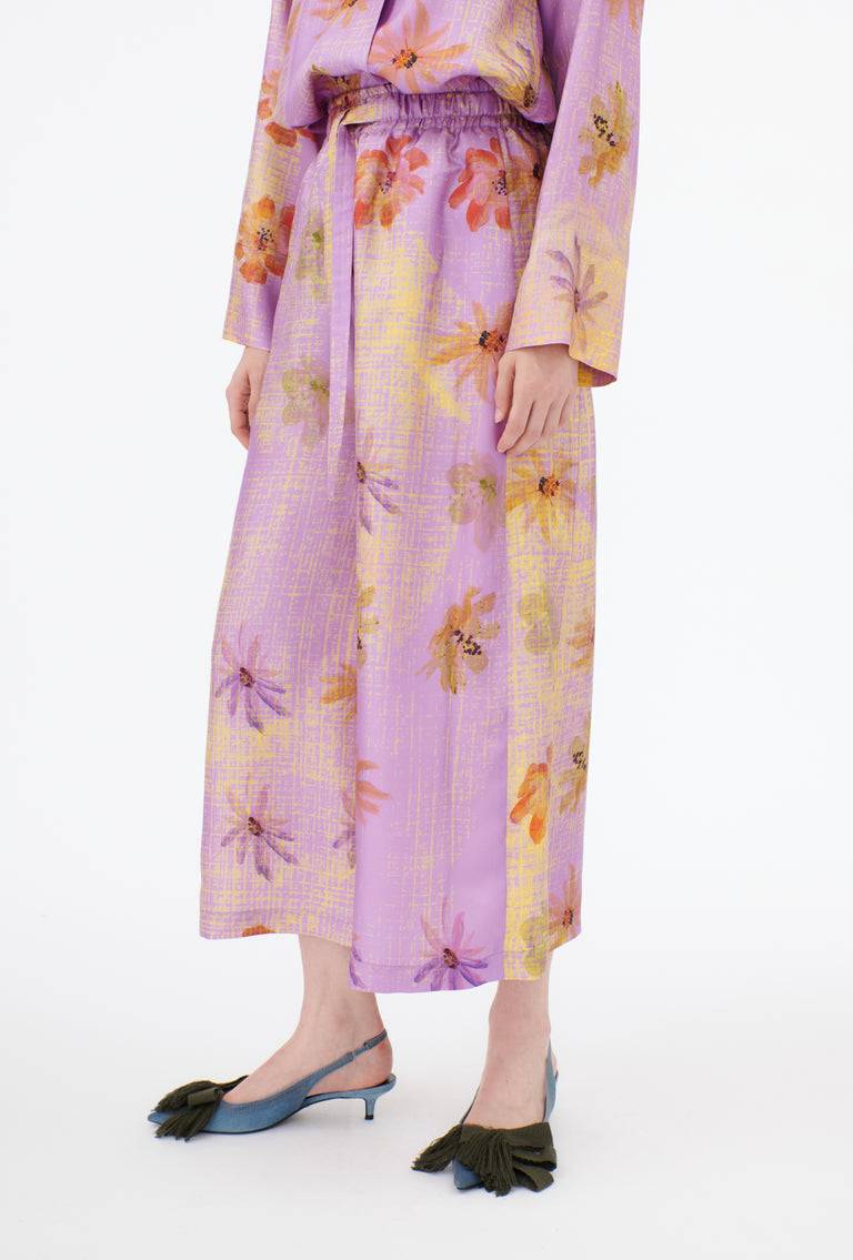 Odeeh Anemones Silk Hose, Amethyst Kostenlose Rückgabe