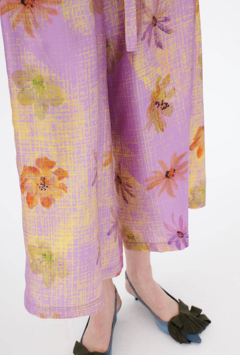 Odeeh Anemones Silk Hose, Amethyst Kostenlose Rückgabe