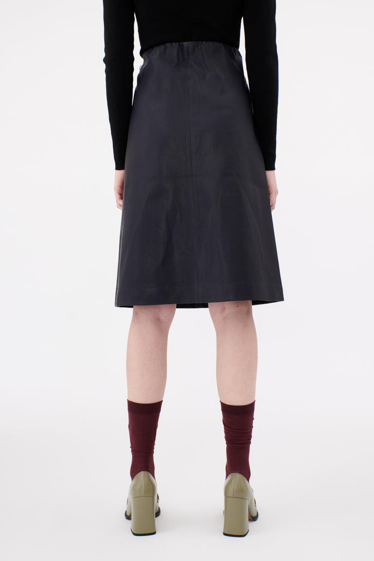 Odeeh Stretch Lamb Nappa Rock, Blackblue Nur für heute