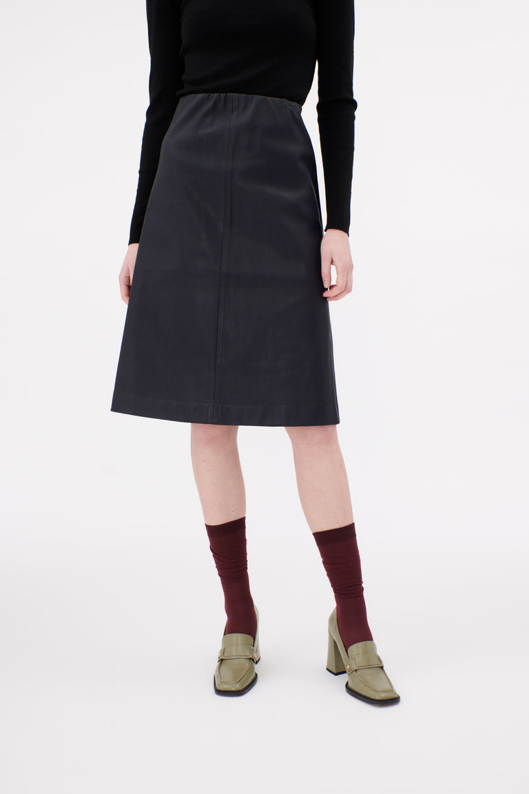 Odeeh Stretch Lamb Nappa Rock, Blackblue Nur für heute