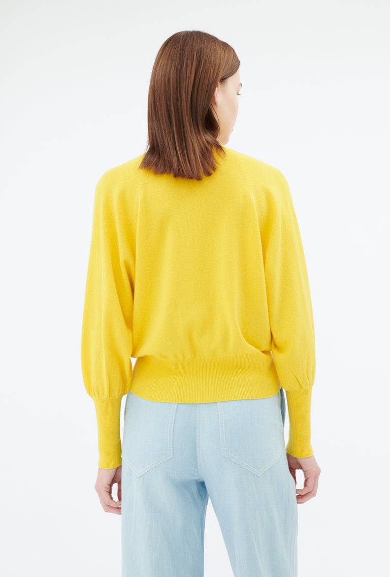 Odeeh Light Cashmere Cardigan, Canary Yellow Nur noch ein Tag übrig