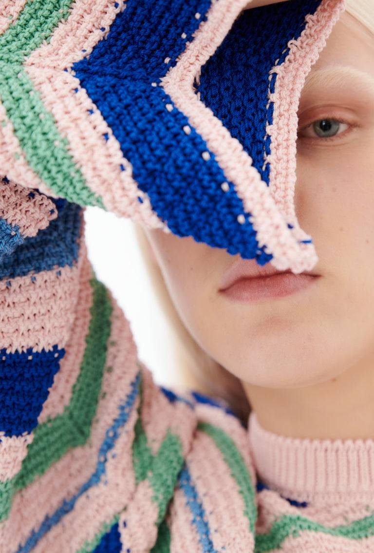 Odeeh Cablè Organic Cotton Pullover, Rosequartz Kostenloser Versand international
