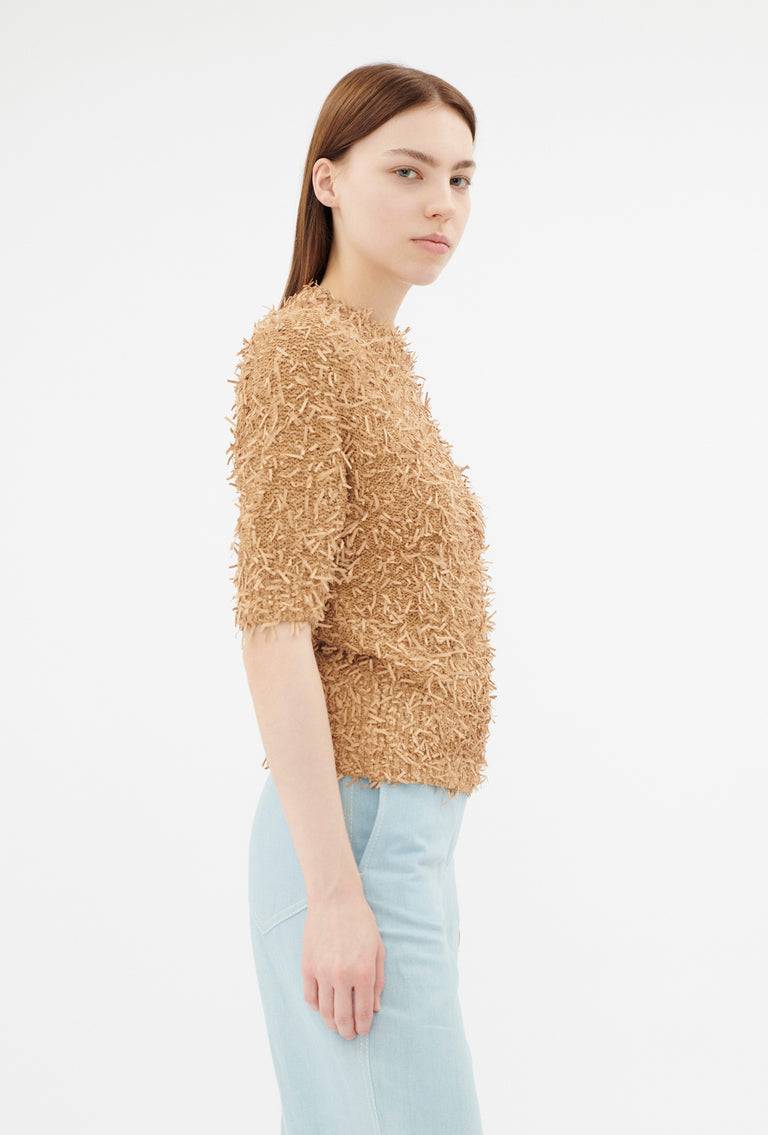 Odeeh Snippets Pullover, Brown Sugar Speichern exportieren
