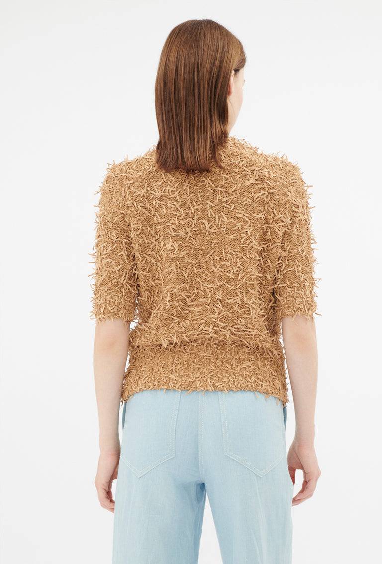 Odeeh Snippets Pullover, Brown Sugar Speichern exportieren