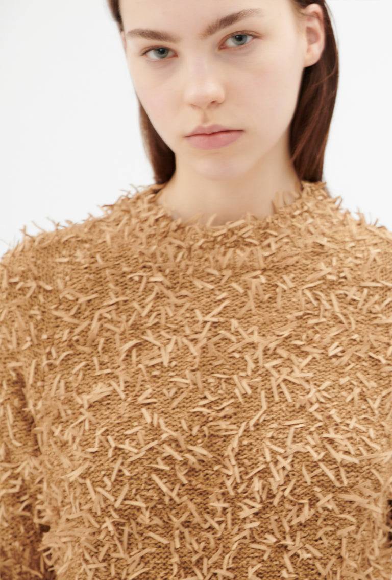 Odeeh Snippets Pullover, Brown Sugar Speichern exportieren
