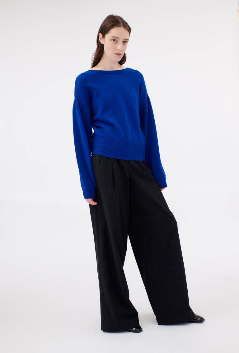 Odeeh Cash-Wool Mix Pullover, Sapphire Rabatte dieses Monats
