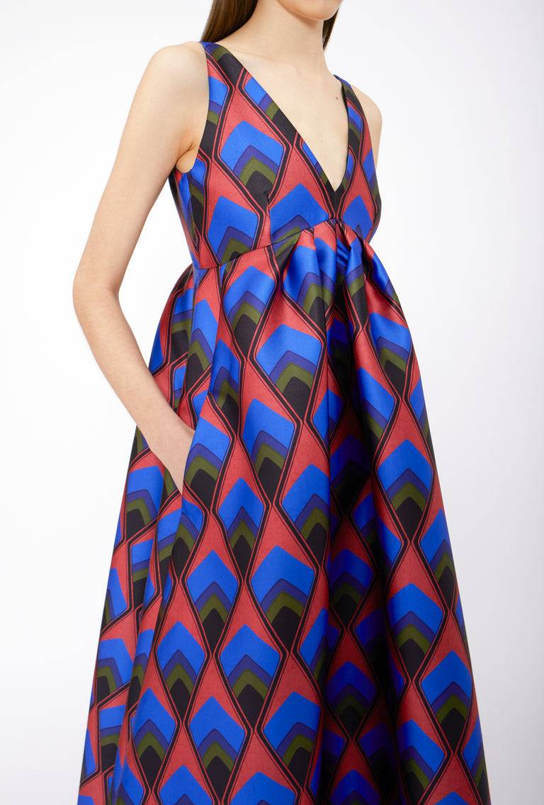 Odeeh Peacock Kleid, Cinnabar 2025
