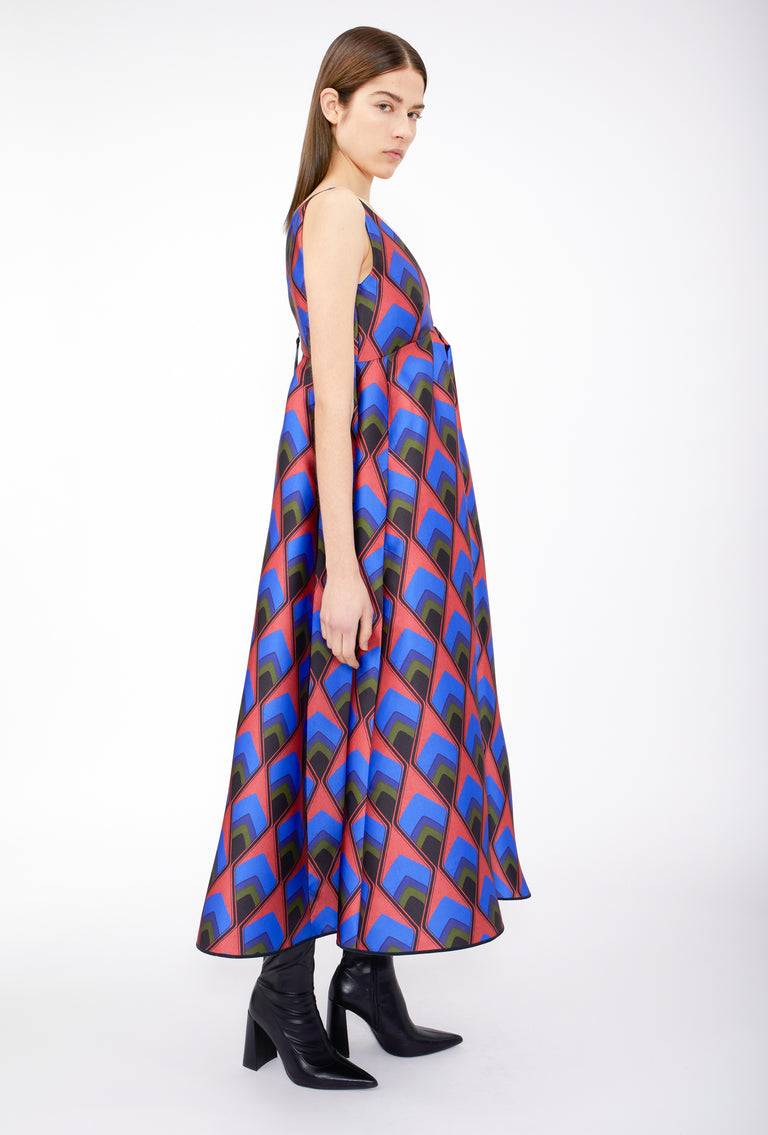 Odeeh Peacock Kleid, Cinnabar 2025