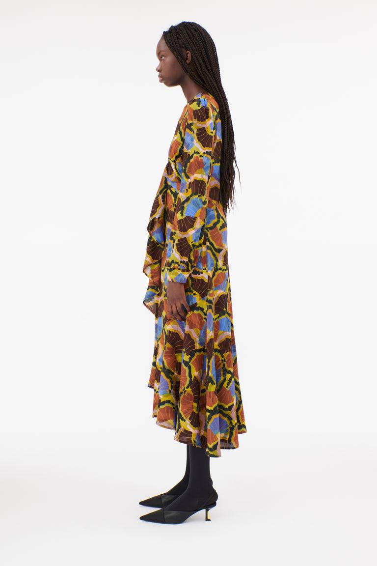Odeeh Fans Kleid, Goldocker Verkauf