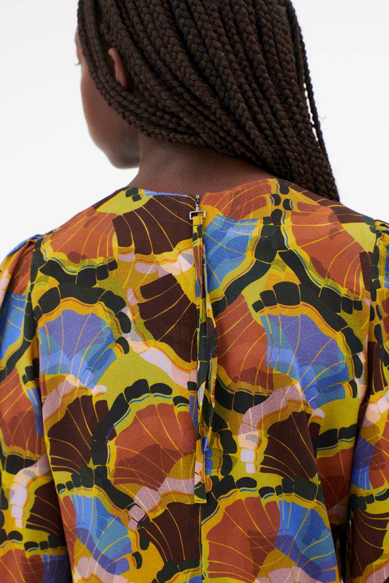 Odeeh Fans Kleid, Goldocker Verkauf