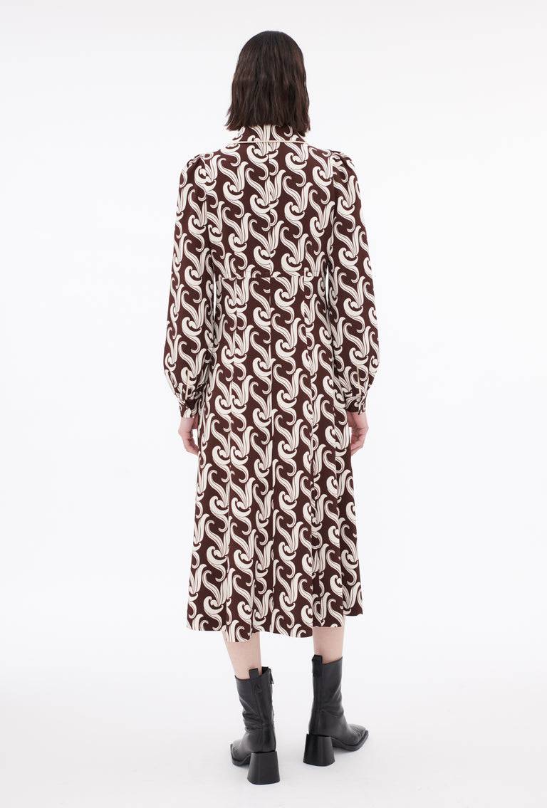 Odeeh Locks Kleid, Dark Chocolate Angebote